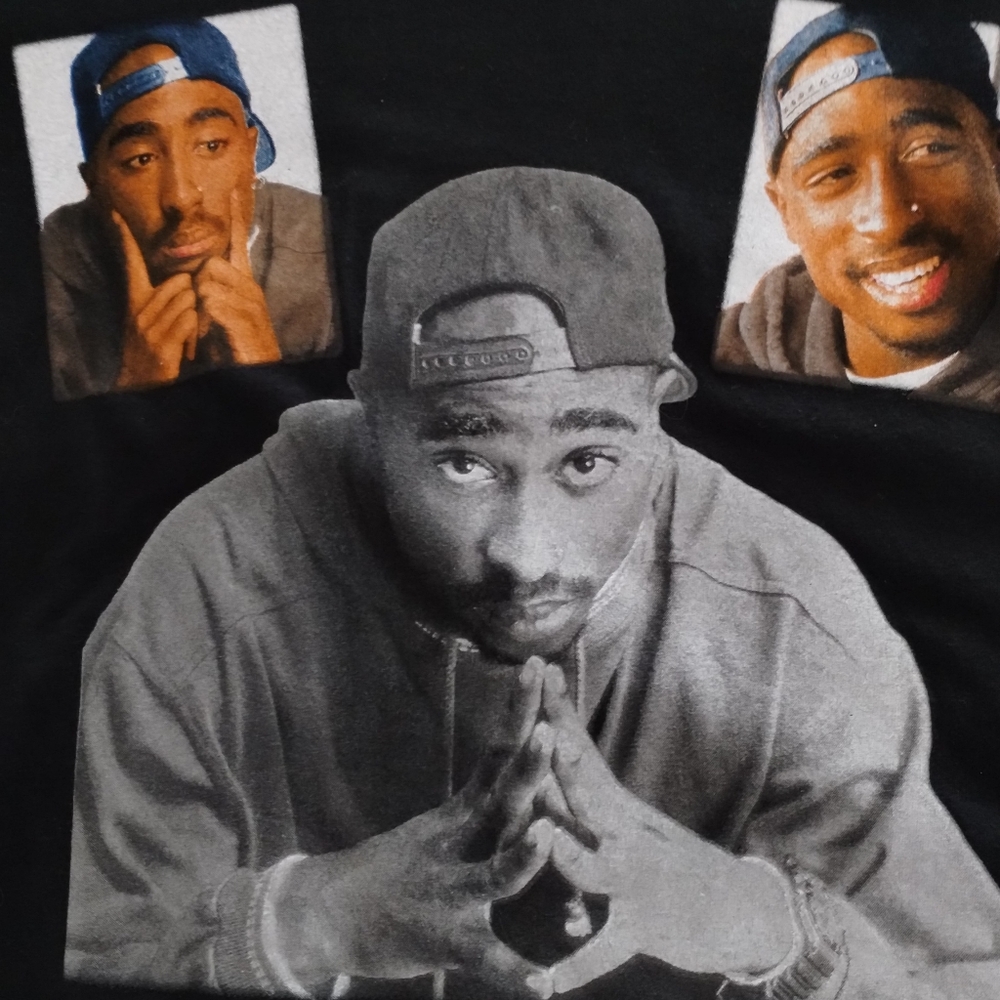 Poetic Justice TUPAC T-shirt (size L/G) Chemistry made in El Salvador 100%cotton